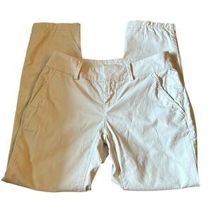 LOFT Cotton Pants Petite Women’s Size 0P Cream White